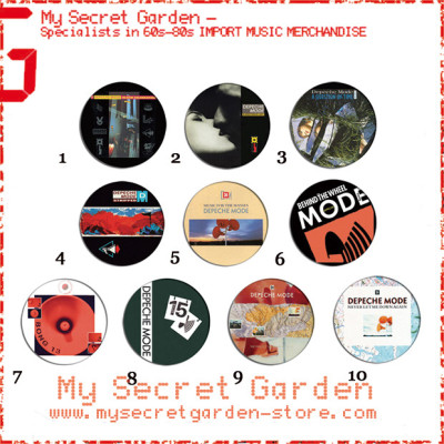 Depeche Mode - Black Celebration , Music For The Masses Pinback Button Badge Set ( or Hair Ties / 4.4 cm Badge / Magnet / Keychain Set )